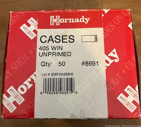 405 Win Brass New 50 Cases Winchester Hornady 01 Nr Penny Reloading Brass At