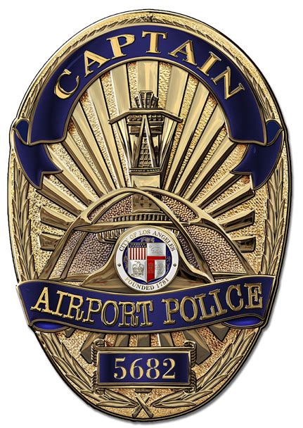 Lapd Captain Badge