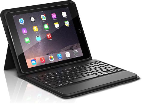 Zagg Messenger Folio Funda Con Teclado Bluetooth No Retroiluminado Para