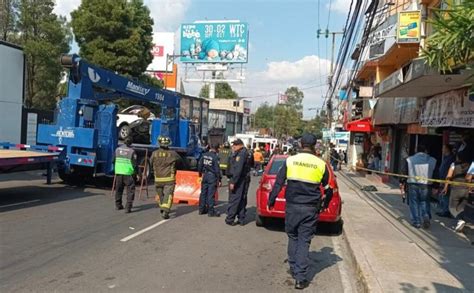 Ssc Cdmx Accidente Vial En Lvaro Obreg N Deja Como Saldo Seis