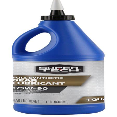 Super Tech Full Synthetic Gear Lubricant W Quart Walmart