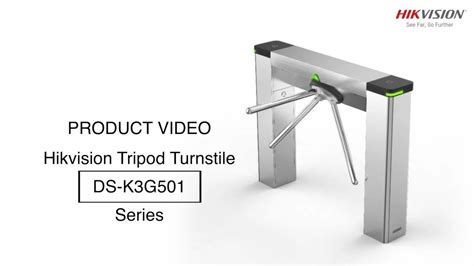 Hikvision Premium Tripod Turnstile Youtube