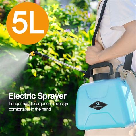 5L Automatic Electric Sprayer 2 Modes Plant Mister USB Rechargeable