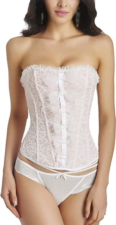 Corsetto Da Donna Vintage Fashion Tinta Unita Smanicato Intimo 2020