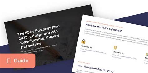 The Fca S Business Plan 2023 Northrow