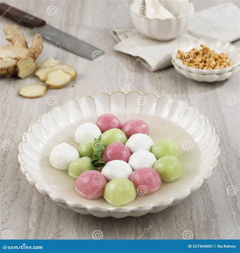 Tang Yuan Wedang Ronde Chinese Glutinous Rice Dumpling Balls With