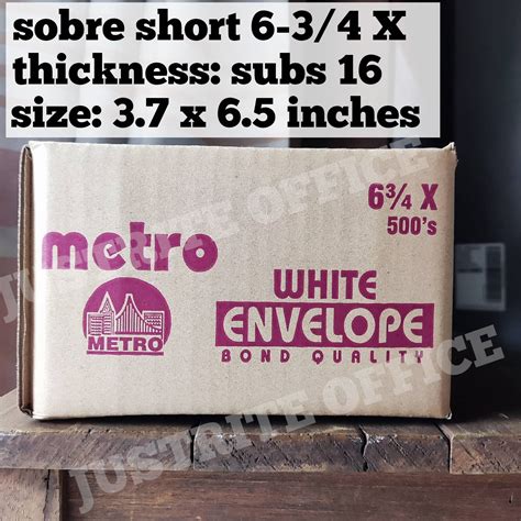 White Letter Envelope 500 Pcs Short Small Mailing Sobre Lazada PH