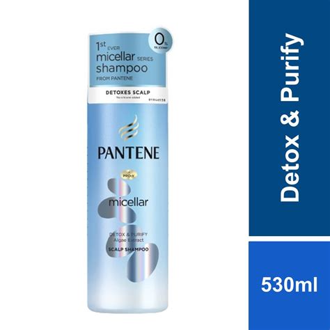 Pantene Micellar Shampoo Detox Purify Ml Shopee Malaysia