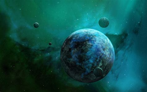 Space Space Art Digital Art JoeyJazz Planet HD Wallpaper Rare