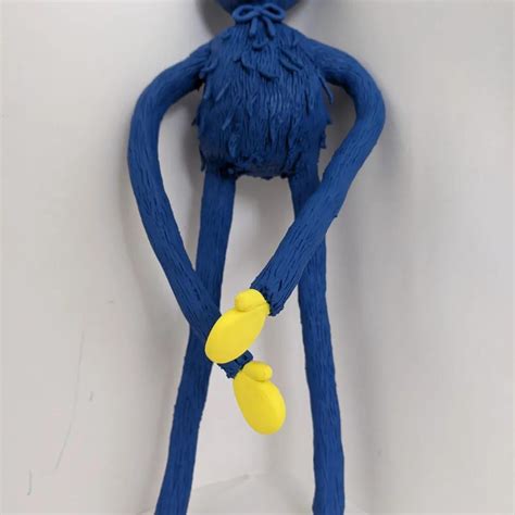Huggy Wuggy, polymer clay, by me, 2022 : r/Sculpey
