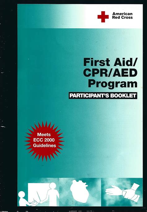 First Aid Cpr Aed Program Participants Booklet American National Red