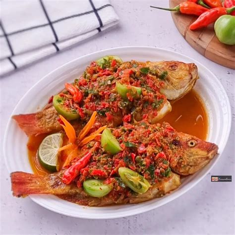 Resep Pecak Ikan Nila Dari Qiutinkitchen