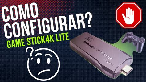 Como Configurar O Game Stick K Lite Youtube