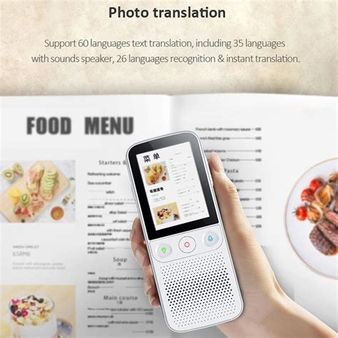 T10 PRO Smart Voice Translator Real Time Translator With 14 Languages