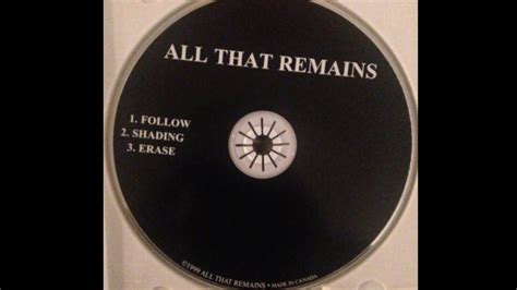 All That Remains Demo 1999 Full Session YouTube