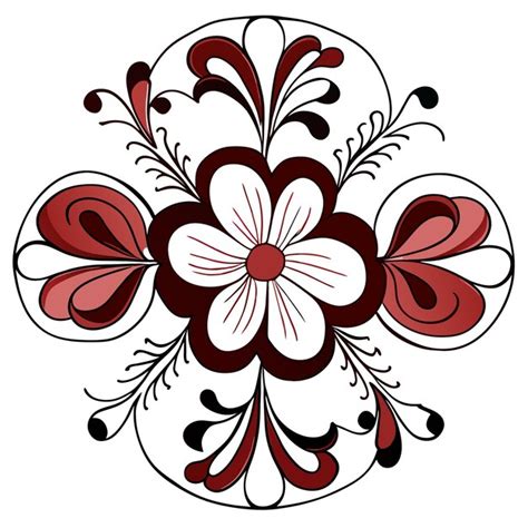 Premium Vector Whimsical Floral Vector Art