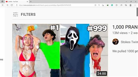 1 000 Pranks In 24 Hours Youtube