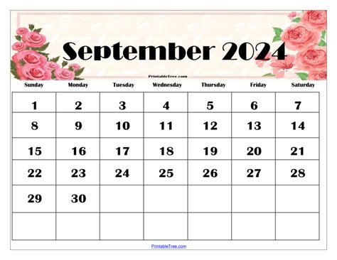 September 2024 Calendar Printable Vertical Pdf Dori Nancie