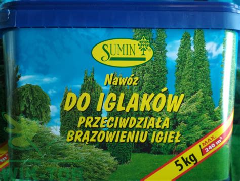 Naw Z Granulowany Do Iglak W Przeciw Br Zowieniu Igie Sumin Kg