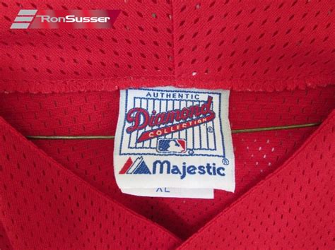 Mlb Philadelphia Phillies Red Jersey Xl By Majestic Diamond Collection