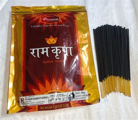 Incense Sticks Bamboo Poonam G Ram Kripa Premium Agarbatti For