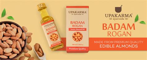 Buy Upakarma Ayurveda Pure And Natural Cold Pressed Sweet Almondbadam