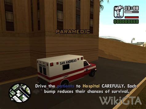 Paramedic Gta San Andreas Wikigta The Complete Grand Theft Auto