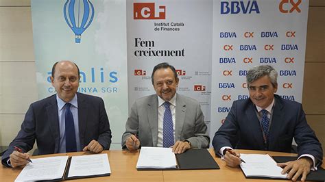 Avalis Licf I Bbva Amplien El Conveni De Collaboraci Per Finan Ar