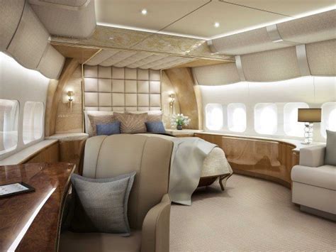 Interiors Of Boeing 747 8 Dream Private Jet