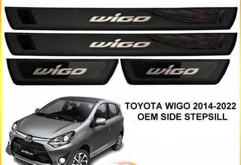 Toyota Wigo 2014 To 2023 OEM Side Stepsill Step Sill Without Light On