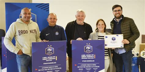 Label FFF Jeunes Elite et Label FFF Féminines Bronze Stade