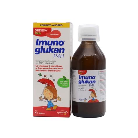 Comprar imunoglukan suspensión p4h 250 ml a precio online