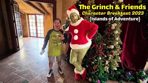 The Grinch Friends Character Breakfast At Islands Of Adventure