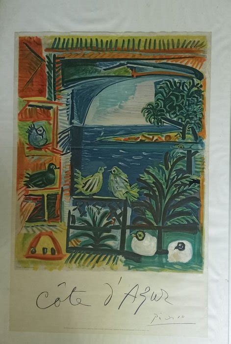 Pablo Picasso C Te D Azur Film Poster Catawiki