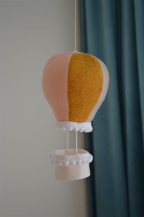 Felt Pattern Hot Air Balloon Pdf English Felt Pattern Hot Air Balloon Baby Mobile For Nursery