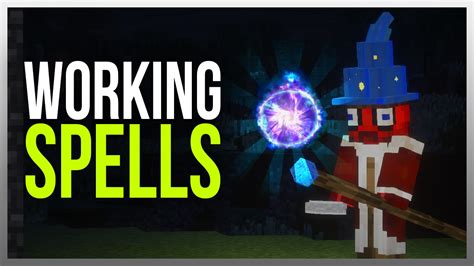 Working SPELLS In Minecraft YouTube