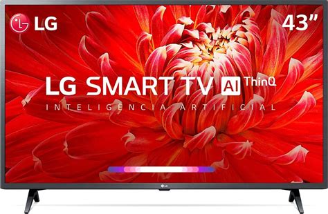 LG 43LM63 Full HD Smart TV 43 LED 2021 ThinQ AI Con Procesador Quad