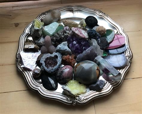 Displaying Crystals Pagans Witches Amino