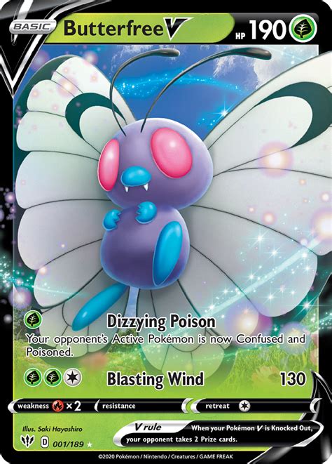 Butterfree V Darkness Ablaze Pokémon TCG Guru