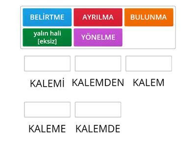 6 sınıf isim çekim ekleri Öğretim kaynakları