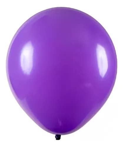 Balão Festball Bexiga Liso 7 Polegadas Festa 50 Unidades Cor Roxo