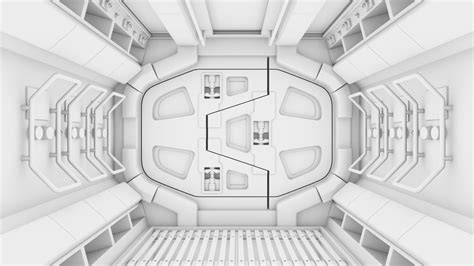 Nostromo Airlock Final Render — Paul Capon Game Developer And Animator