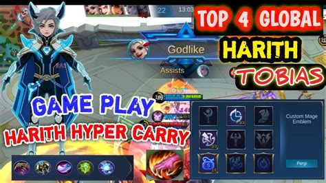 Top Global Harith Harith Perfect Gameplay Best Build By Tobias