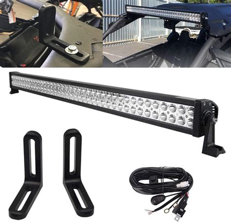 Amazon Inch W Offroad Curved Led Light Bar Spot Flood Combo