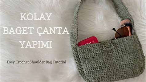 KOLAY TIĞ İŞİ BAGET ÇANTA YAPIMI I EASY SHOULDER BAG TUTORİAL YouTube