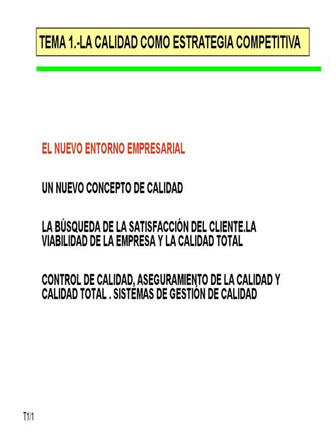 Pdf Calidad Estrategia Competitiva Pdfslide Net