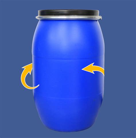 High Quality HDPE Plastic Drum 200 Liter Blue Plastic Drum For Water