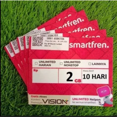 Jual Kartu Perdana Smartfren Gb Nasional Segel Shopee Indonesia