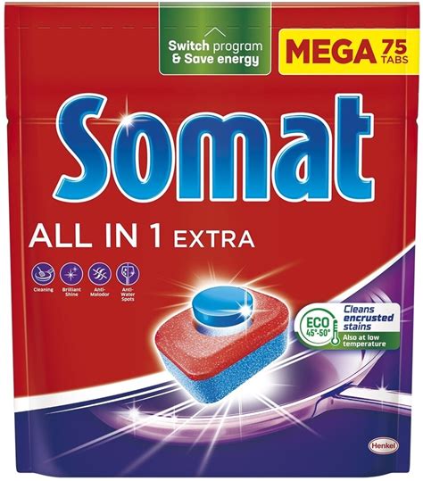 Tablete SOMAT All In One Extra 75kom Cenoteka