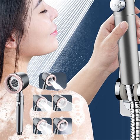 Gyedtr Filtered Shower Head With Handheld High Pressure Water Flow And